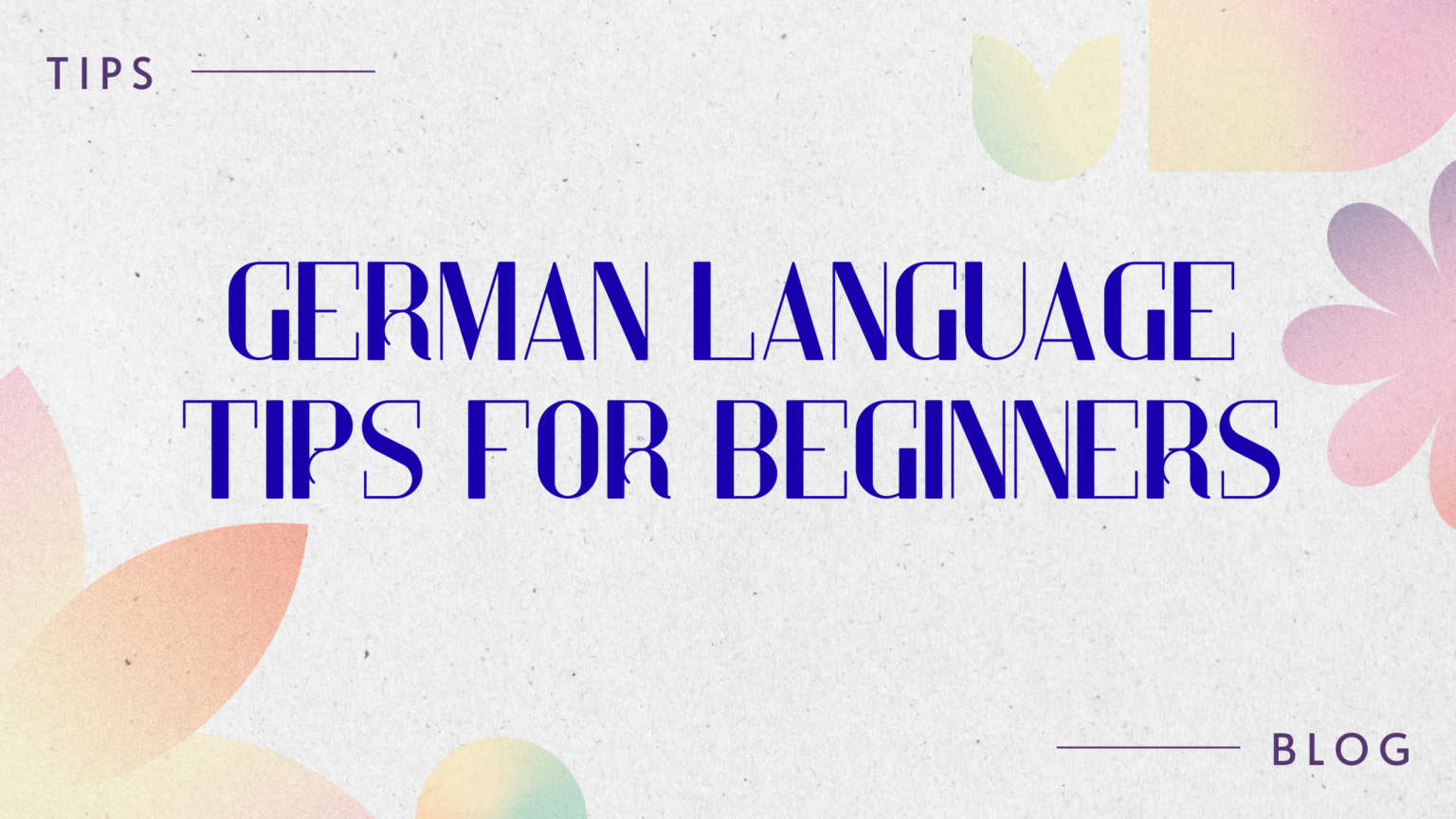 German Language Tips for Beginners - learn german language daily
