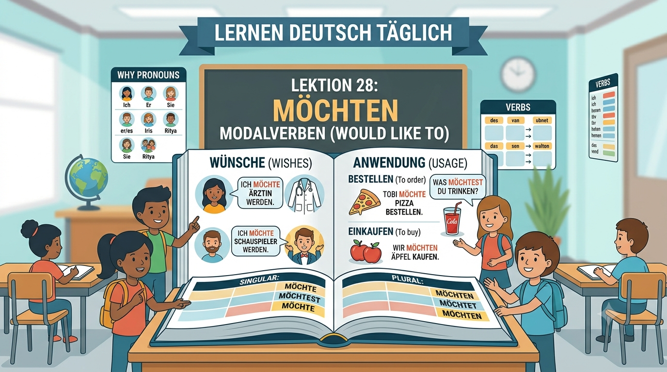The Modal Verb "möchten" (Would Like To)
